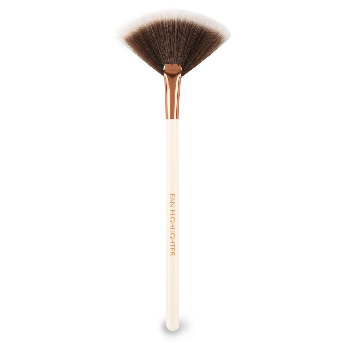 Highlighter Fan Brush for Makeup Blush Contouring & Applying Powder
