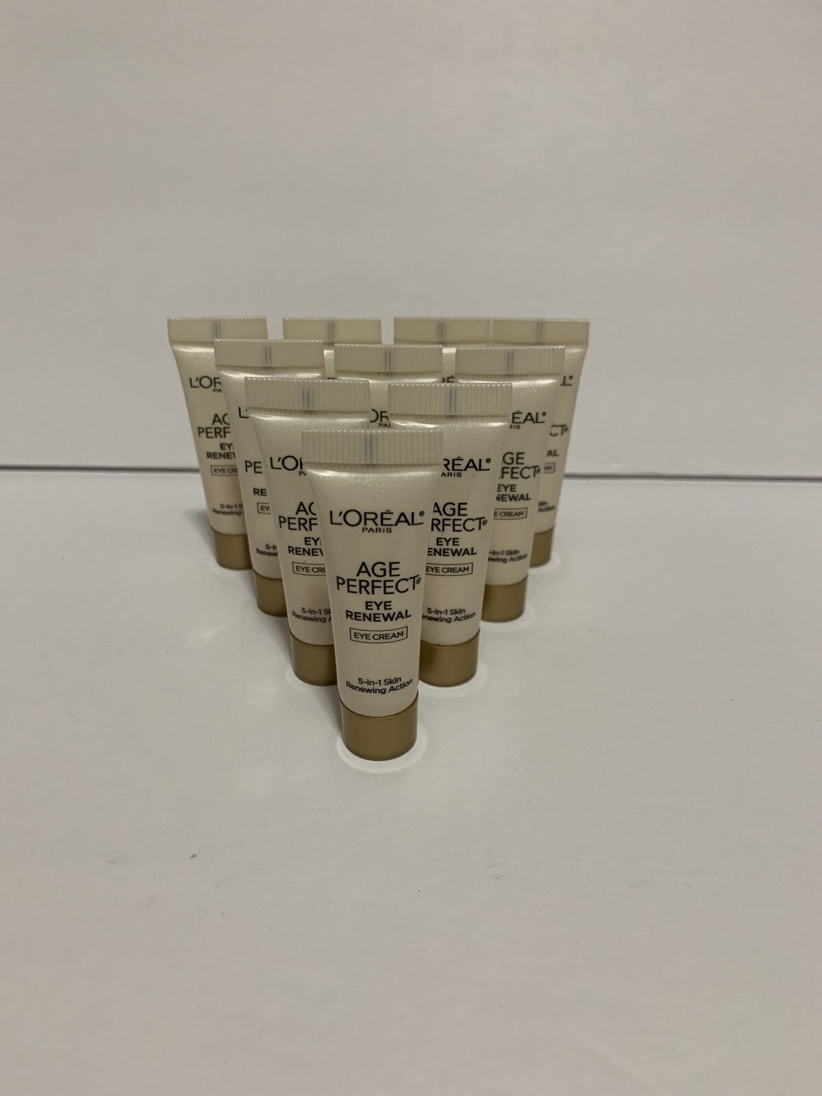 L'Oréal Age Perfect Eye Renewal Eye Cream Travel Size 0.10 Oz Pack of 10
