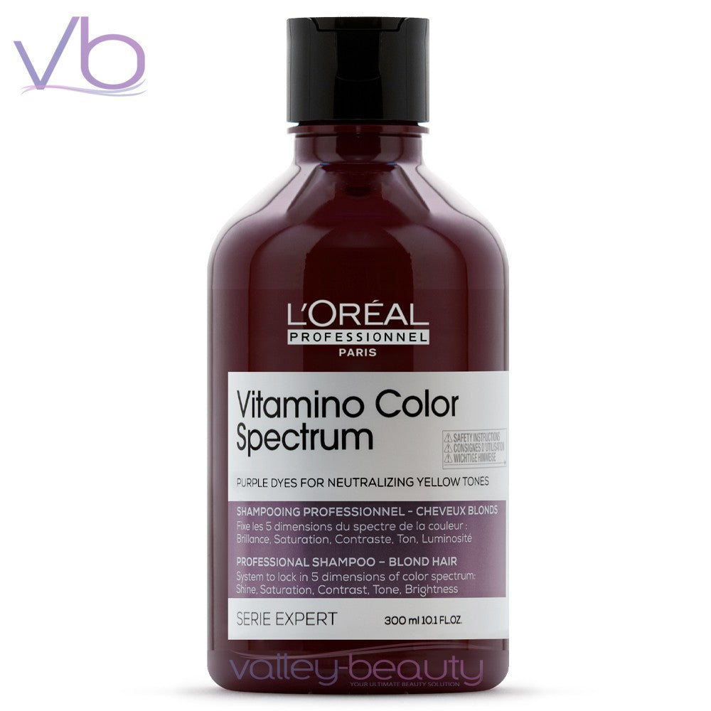 Purple Toning Shampoo for Blonde Hair - Neutralizes Yellow Tones, 300ml