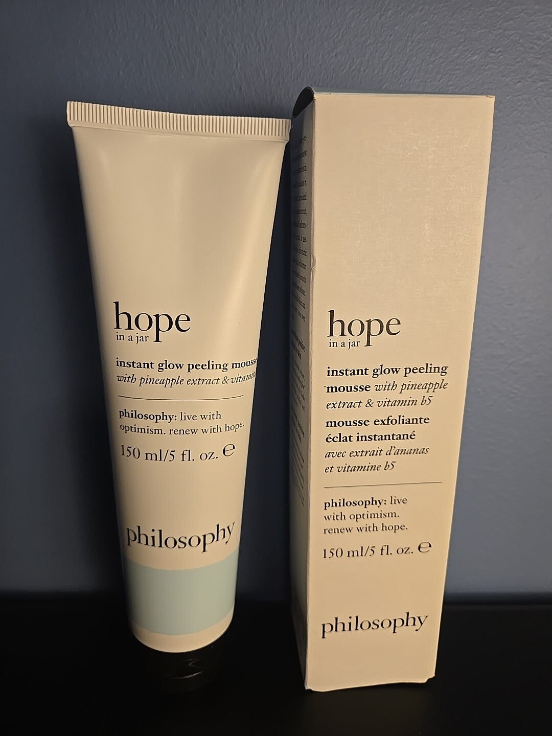 Hope In A Jar Instant Glow Peeling Mousse 2.5oz