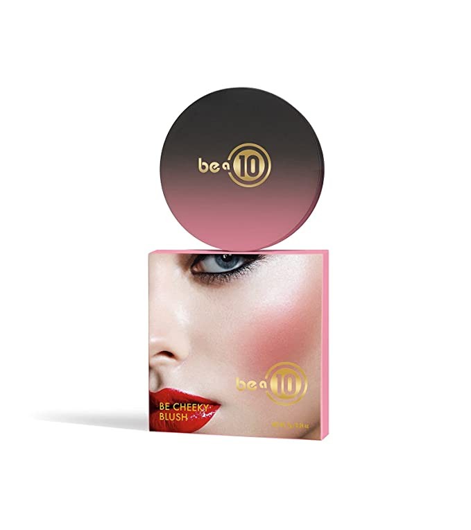 Dusty Rose Cheeky Blush Powder - Long-Wear, Matte Finish, 0.24 oz