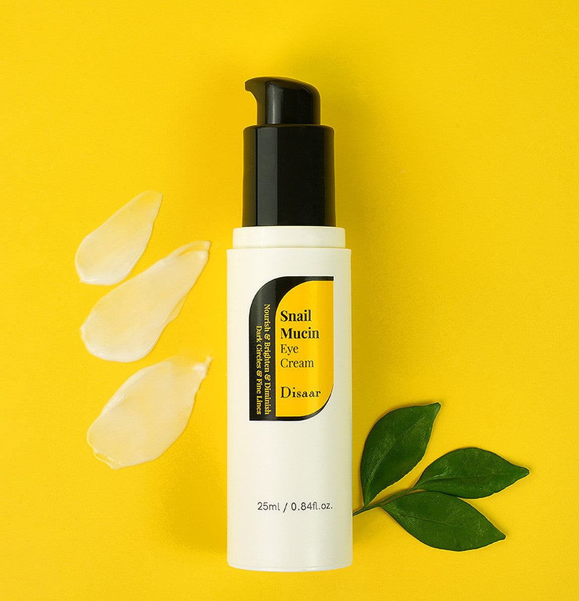 Snail Mucin Eye Cream for Dark Circles and Fine Lines - 25ml