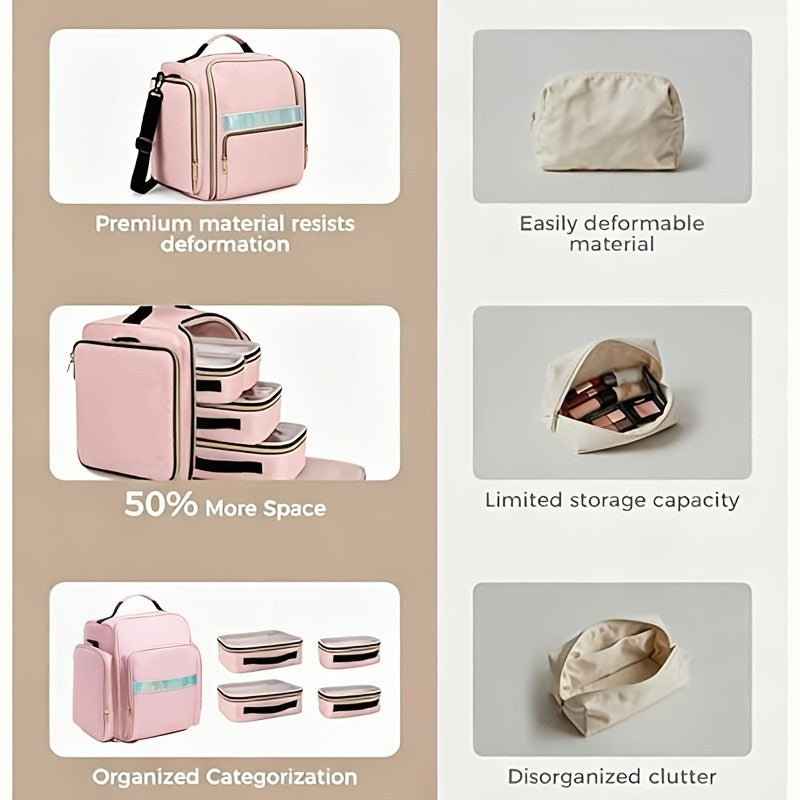 Cosmetics Storage Bag for Makeup and Personal Care Products - Unbranded
