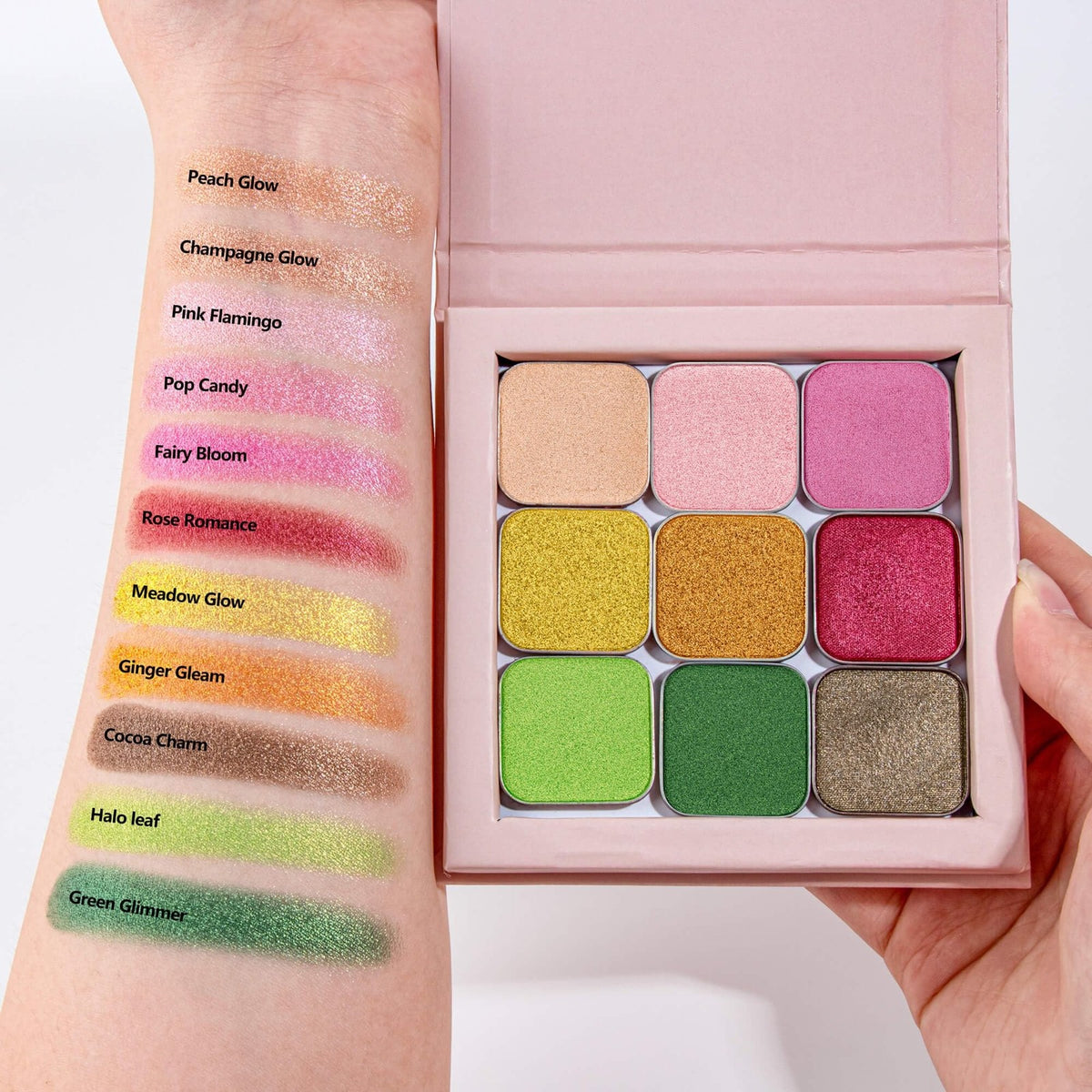 Fillwie Champagne Shimmer Eyeshadow Single Refill Pan - Luminous Gold