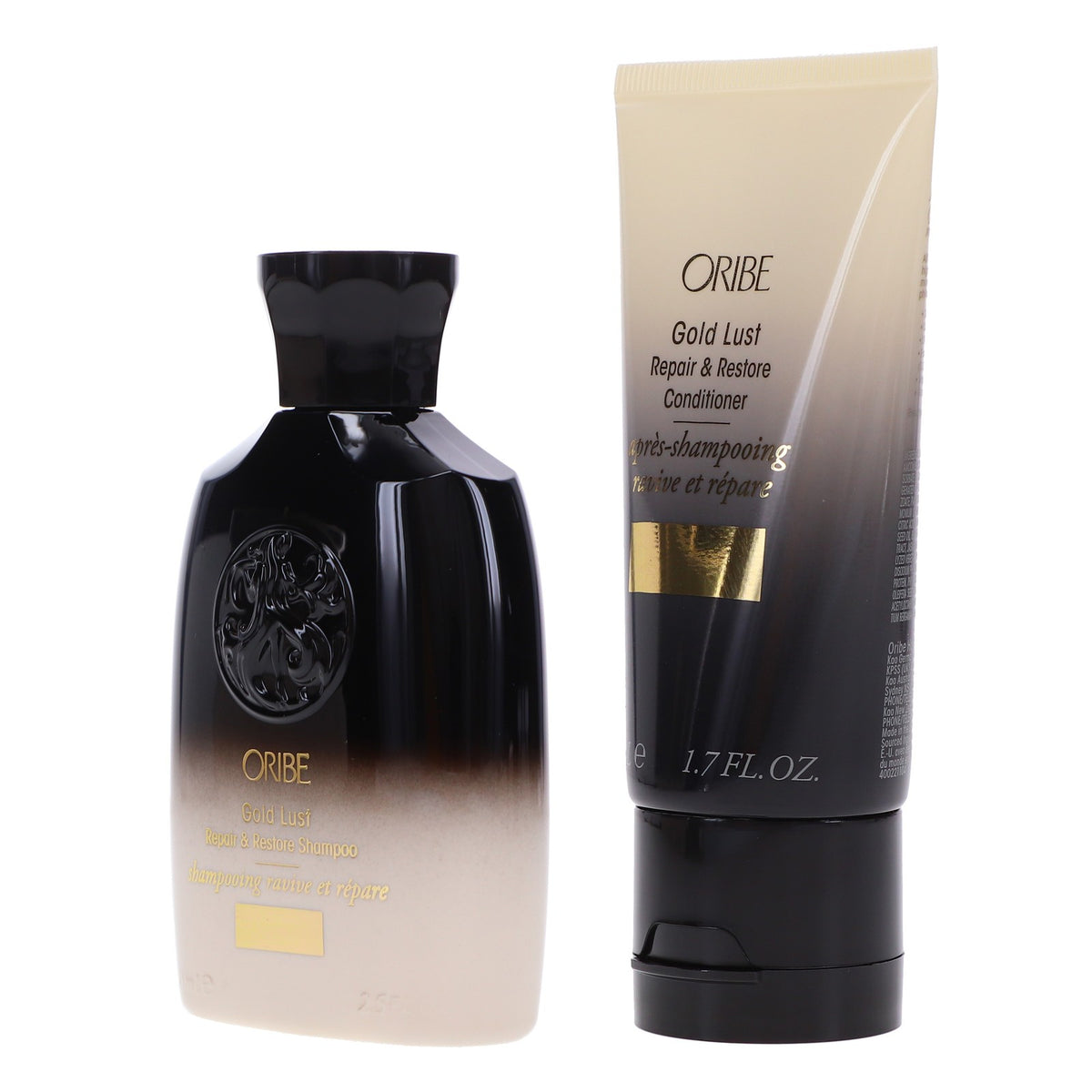 Oribe Gold Lust Repair & Restore Shampoo and Conditioner Set - 2.6 oz & 1.7 oz