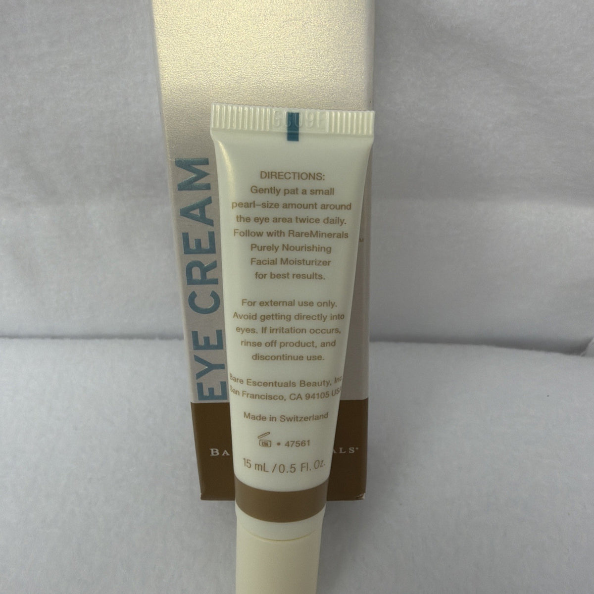 Bare Escentuals Rare Minerals Active Triple Treatment Eye Cream - Dated Item