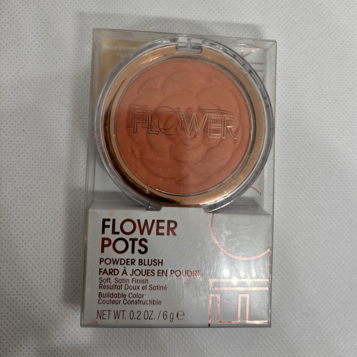 Flower Pots Powder Blush Pressed Powder Satin Buildable 0.2oz