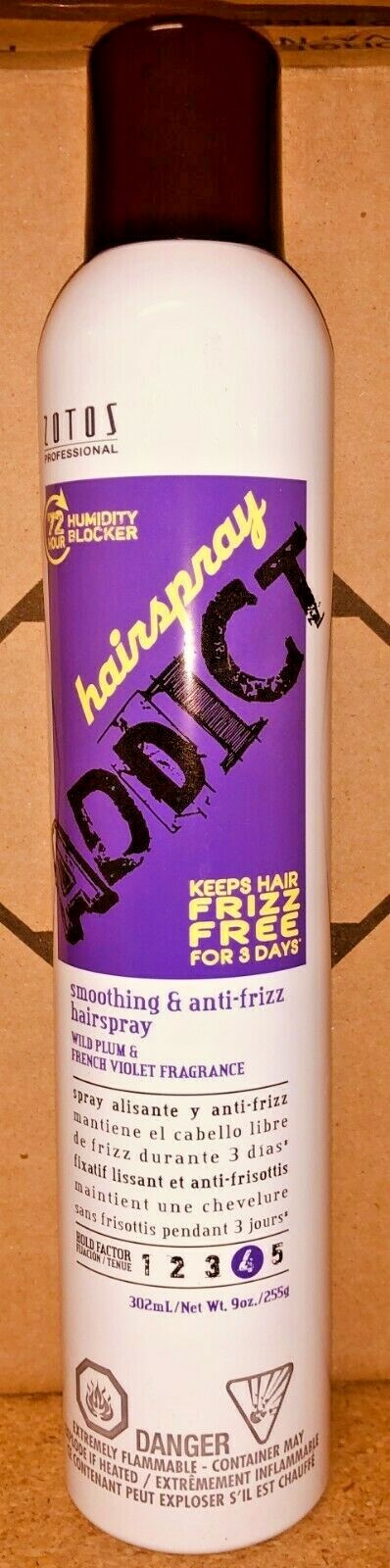 Anti-Frizz Hair Spray with Wild Plum & Violet Fragrance - 9 oz