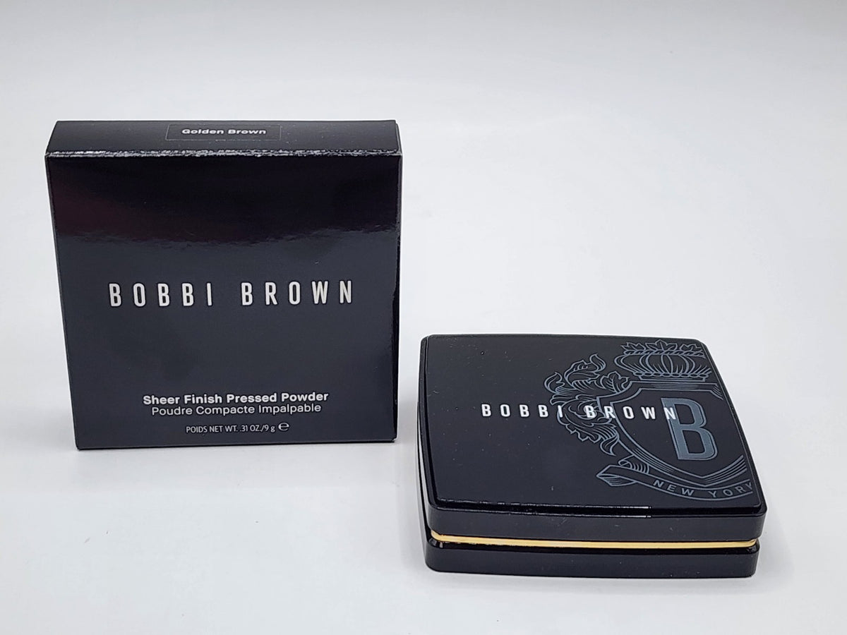 Sheer Finish Pressed Face Powder - Golden Brown, Full Size Makeup