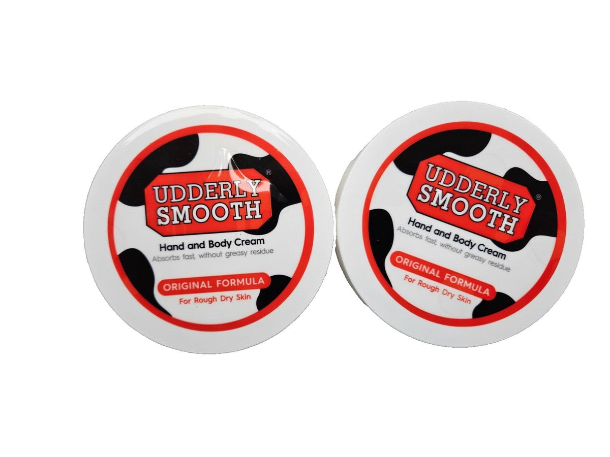 Udderly Smooth Body Cream Skin Moisturizer 10oz Tub ( 2 pack )