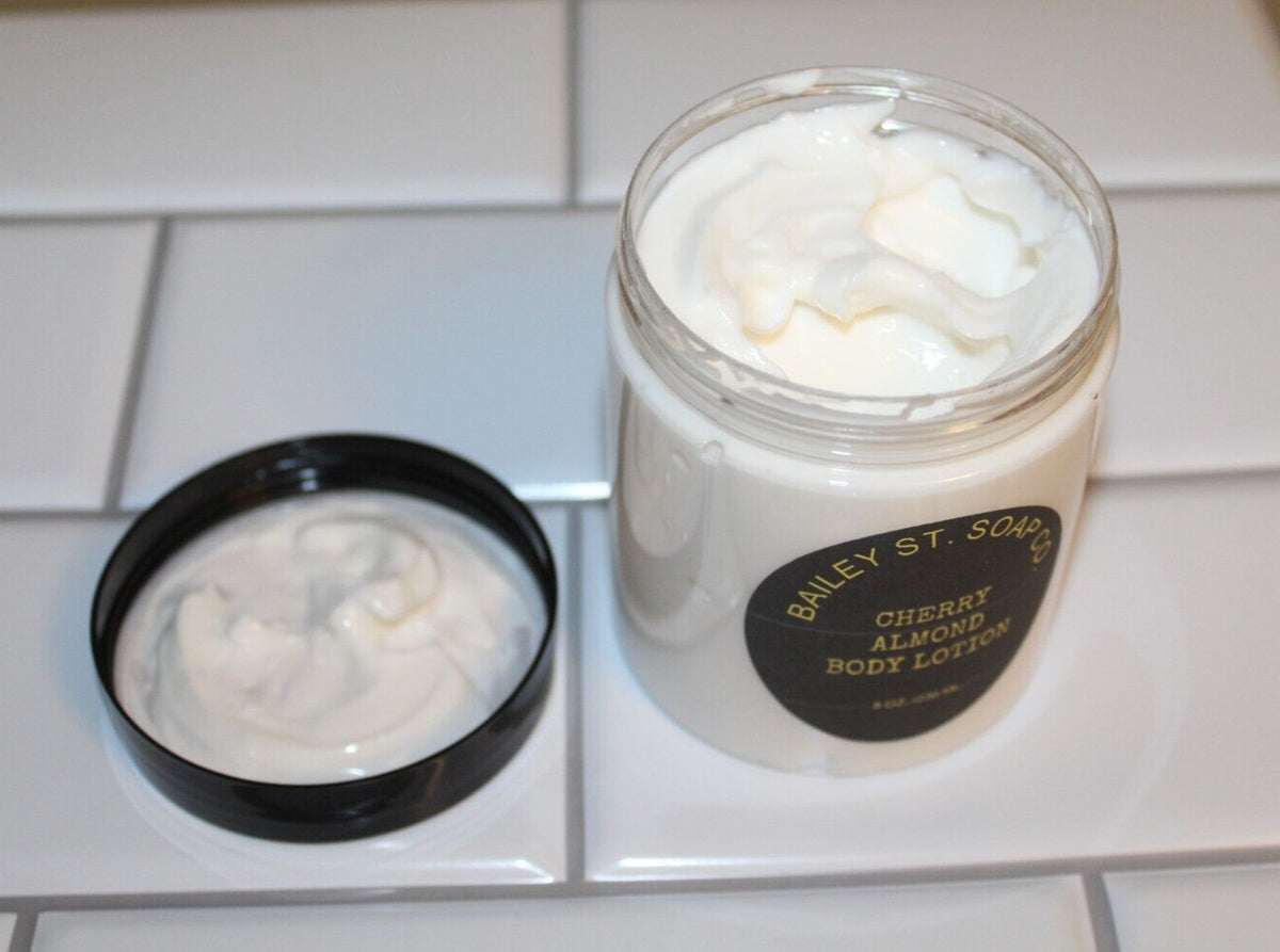 Cherry Almond Body Lotion 8 oz Jar