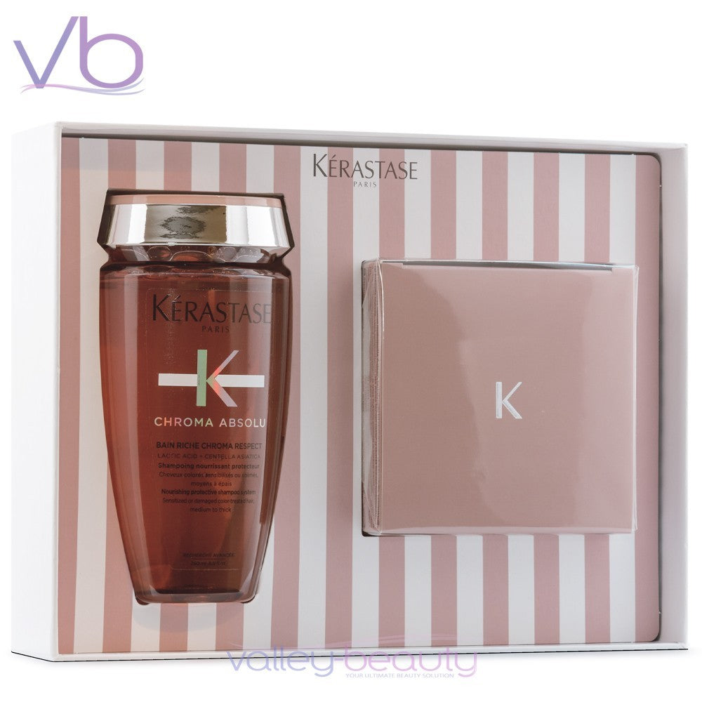 KERASTASE Chroma Absolu Spring Gift Box Set | Shampoo + Mask for