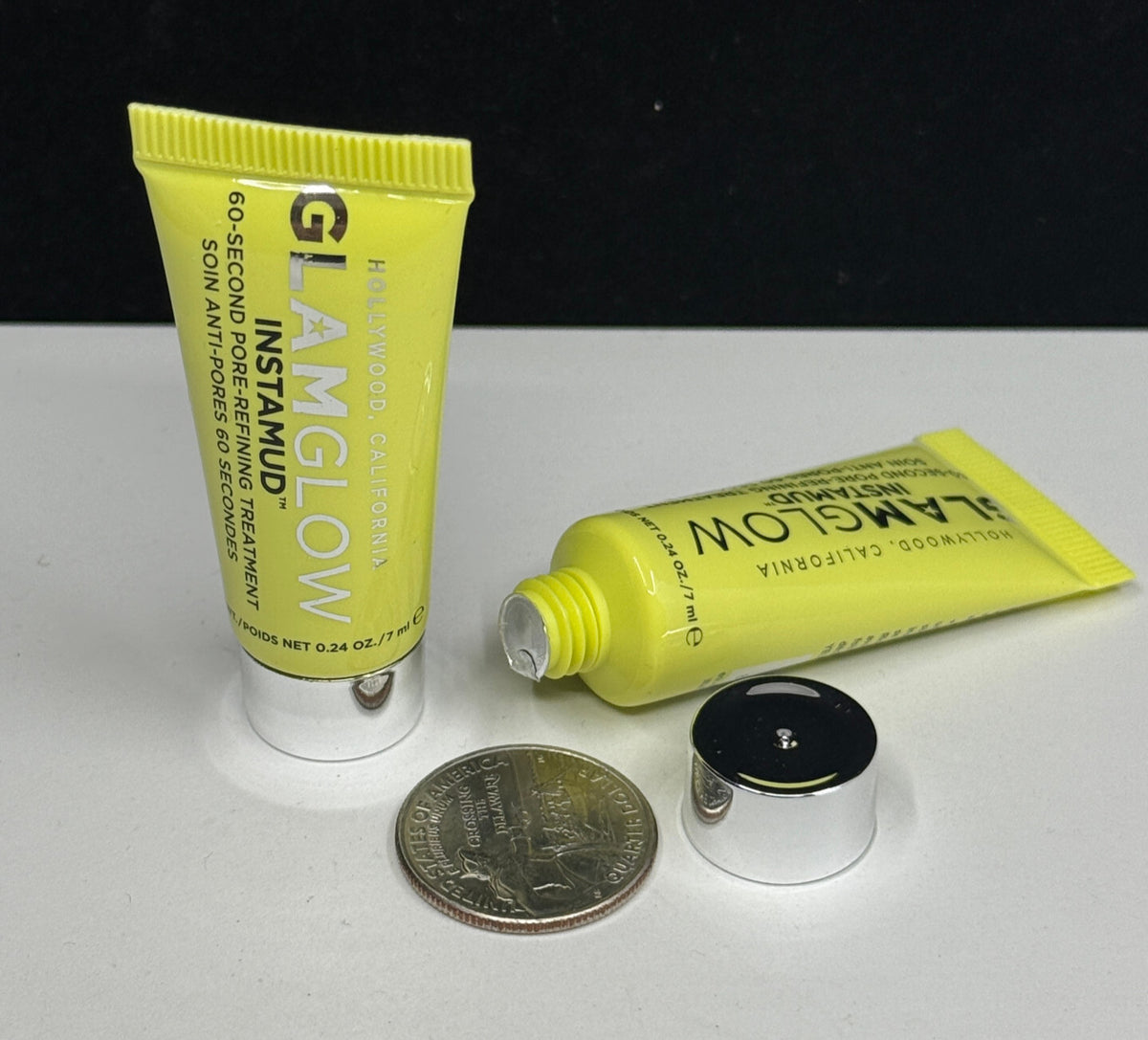 GLAMGLOW Instamud Mini 0.24 oz - Lot of 2
