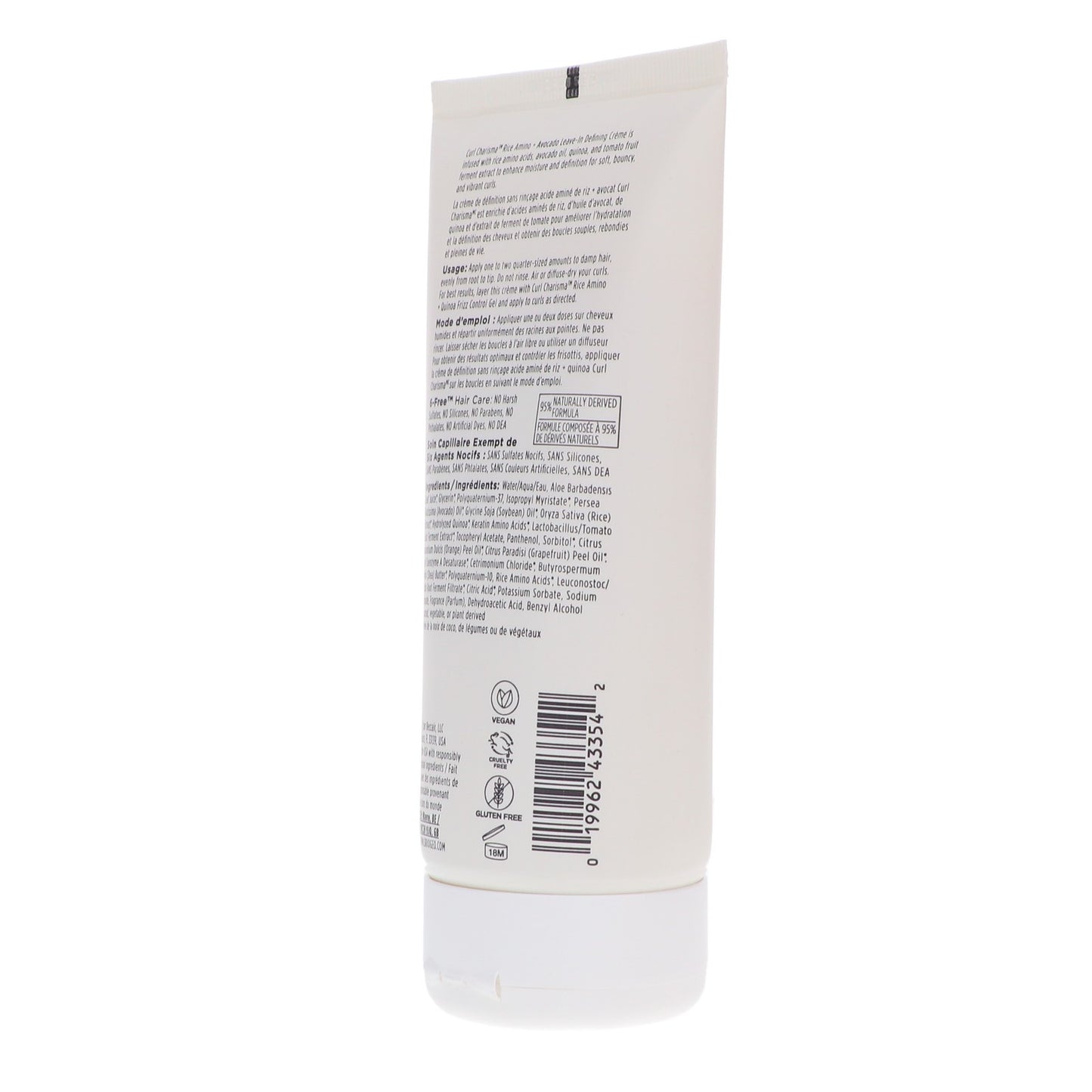Leave-In Curl Defining Creme with Rice Amino & Avocado - 6 oz
