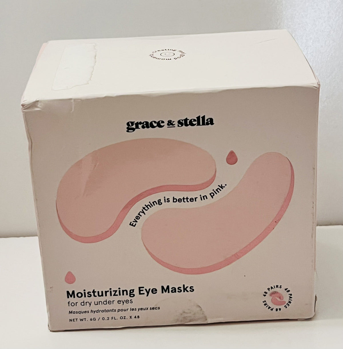 Moisturizing Eye Masks for Dry Under Eyes - 48 Pairs, Hydrating & Soothing