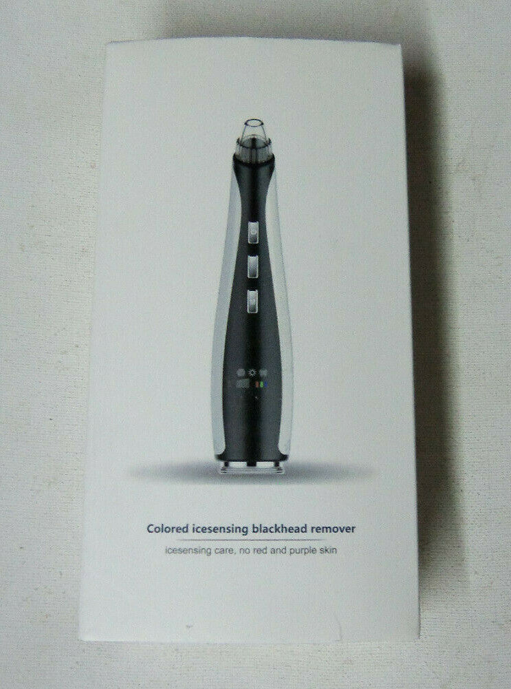 Colored Ice Sensing Blackhead Remover Tool with Attachments & USB Charging