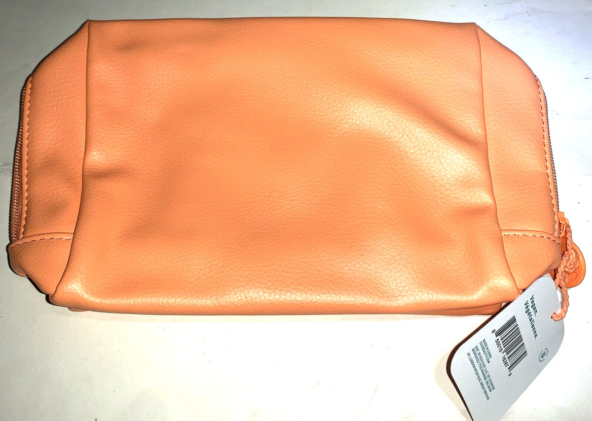 All In Essential Makeup Bag - Peach Vegan Cruelty-Free Storage