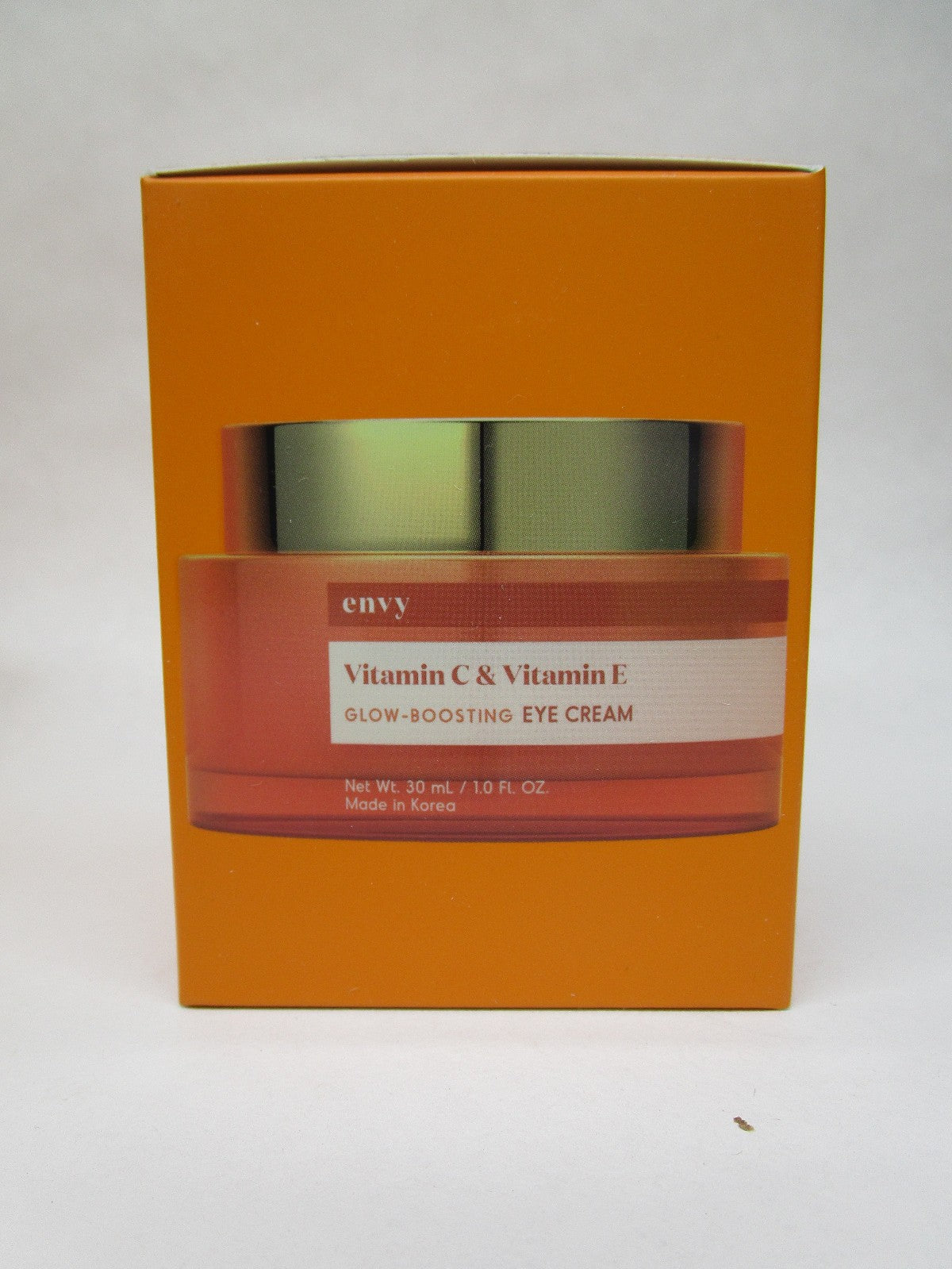 Vegan Vitamin C & E Glow-Boosting Eye Cream - 2 Pack 1 Fl Oz