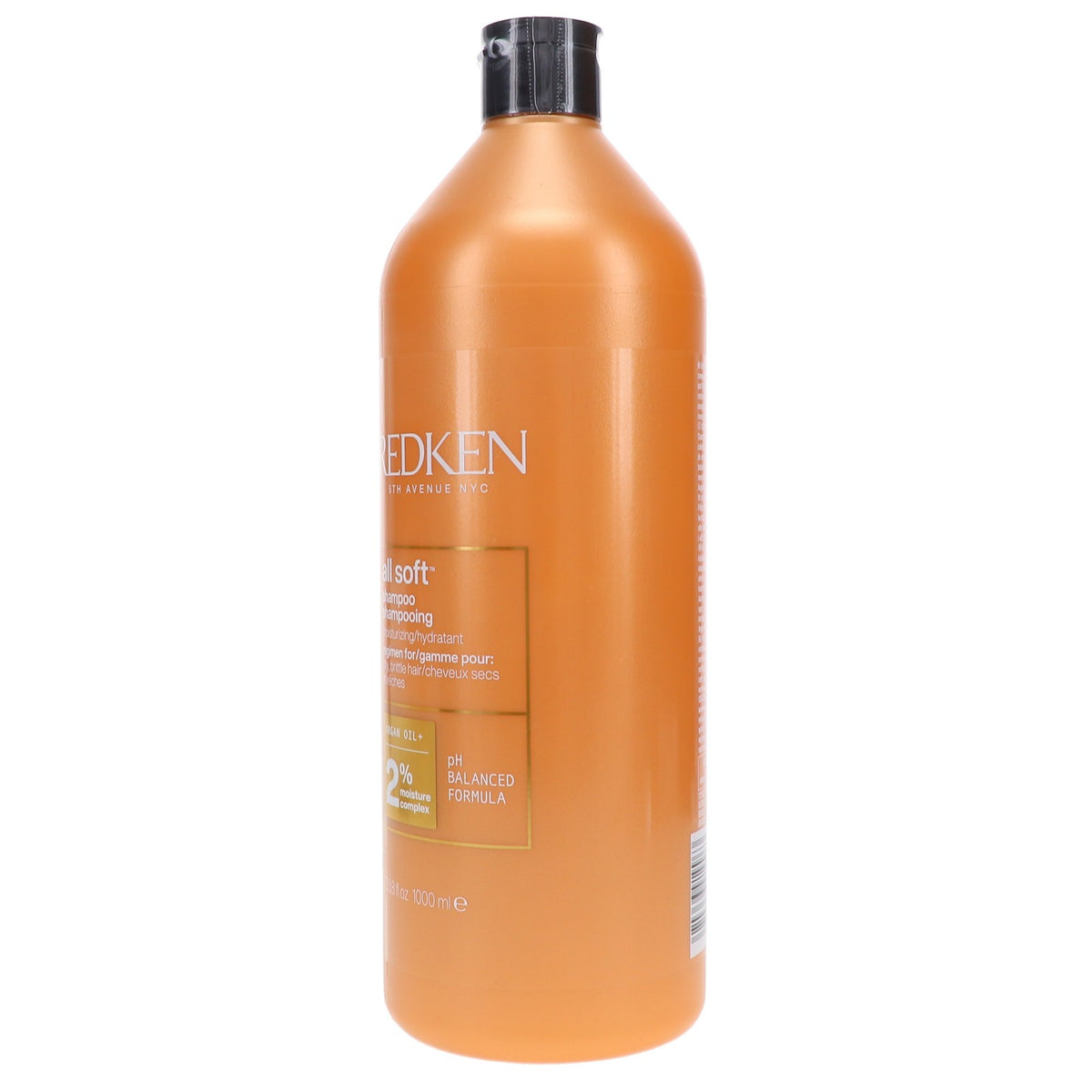 Redken All Soft Shampoo 33.8 oz - Nourishing Hair Care for Soft, Shiny Hair