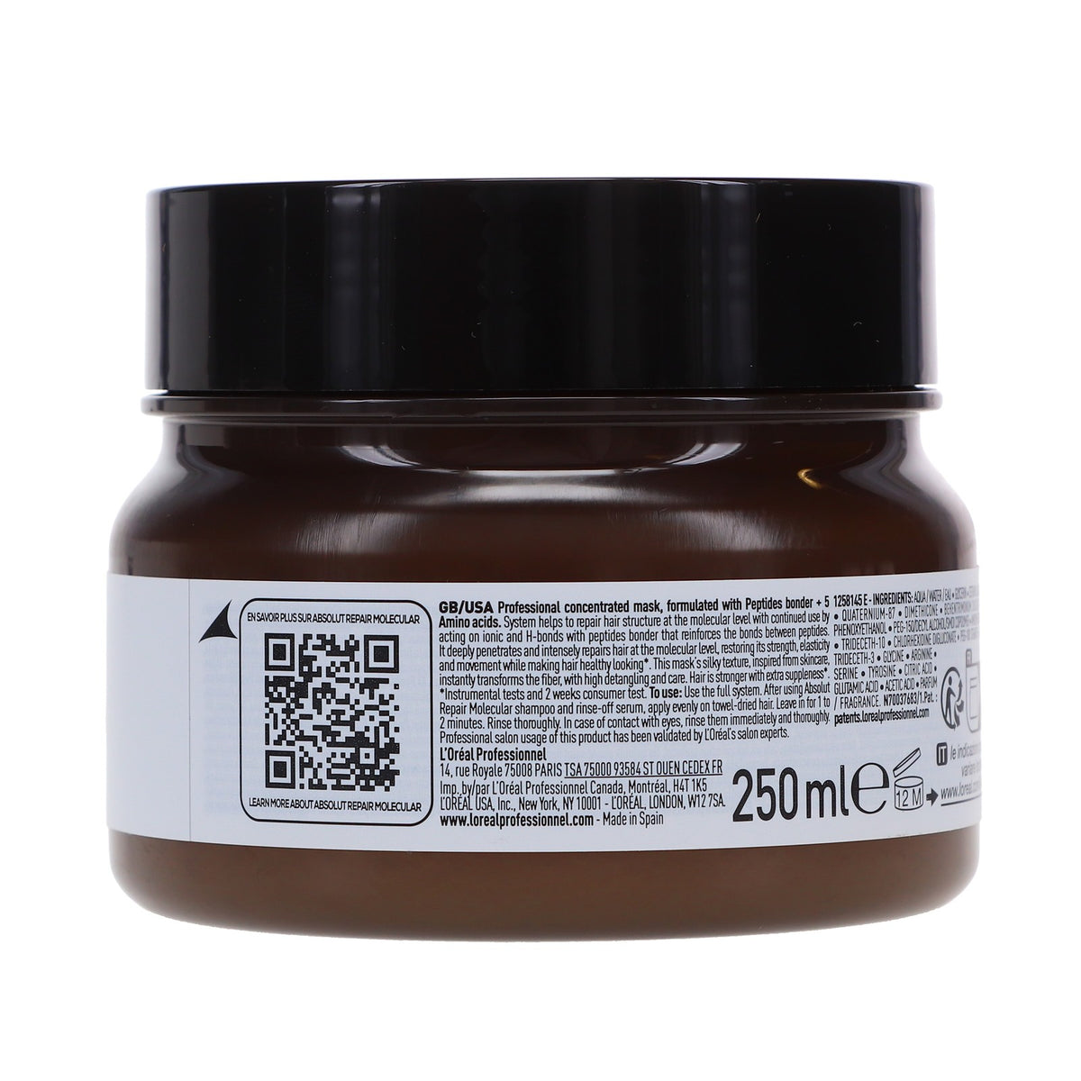 Hair Mask for Damaged Hair - Repair & Strengthening Treatment 8.5 oz