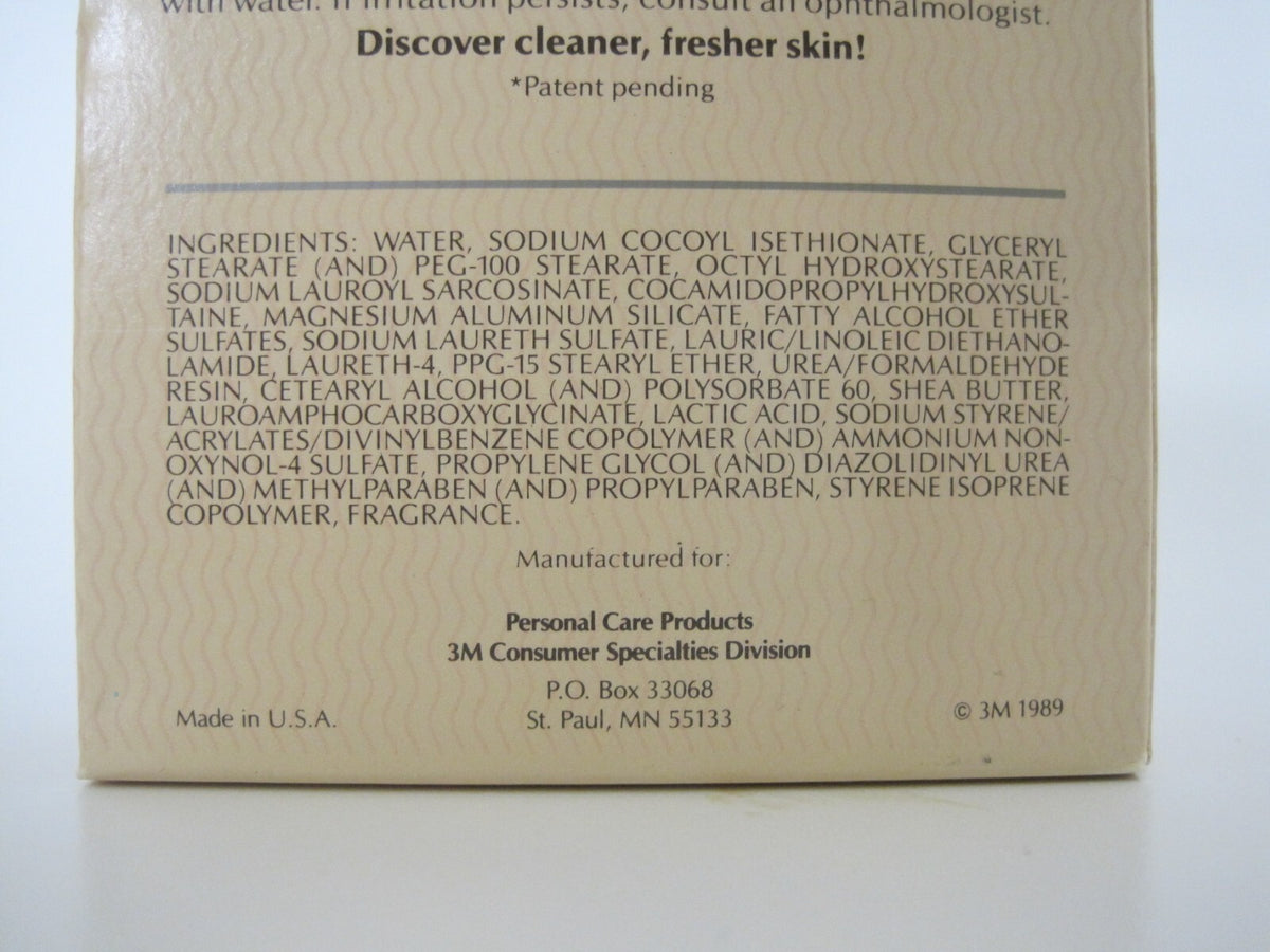 BUF-PUF Daily Cleanser Normal to Dry Skin 5.4oz Pump Vintage NOS - HTF