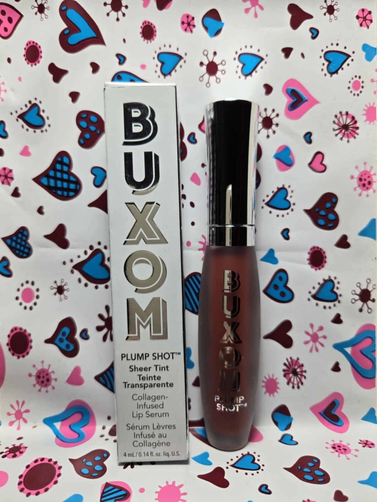 Plump Shot Sheer Tint Lip Serum with Collagen Infusion in Hypnotic Garnet