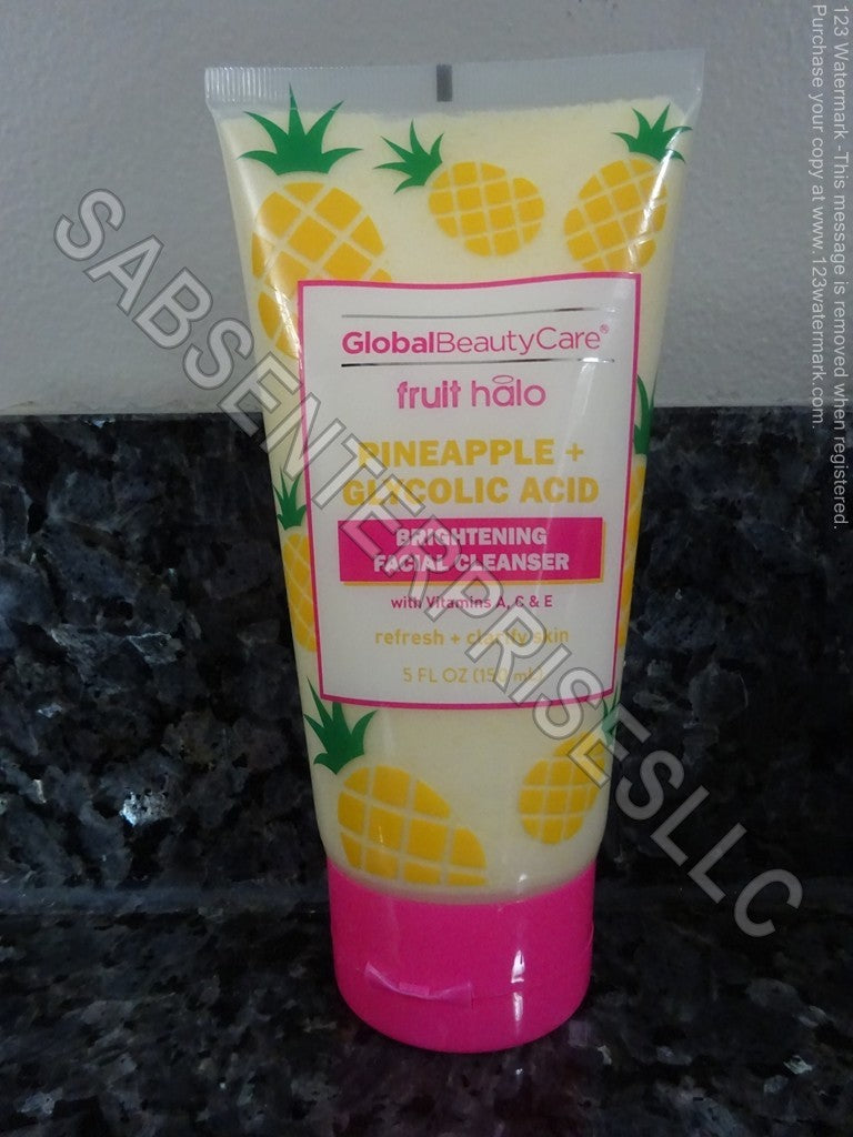 Brightening Facial Cleanser with Fruit Extracts - Pineapple & Glycolic Acid, 5 Fl oz