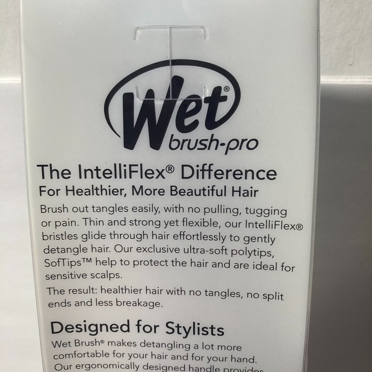 Wet Brush Pro Detangle Hair Brush - Professional Purple Styling Tool