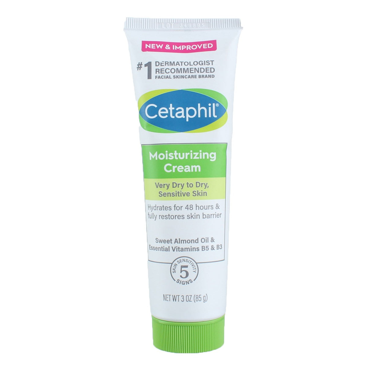 Moisturizing Cream for Dry Sensitive Skin, 3 oz