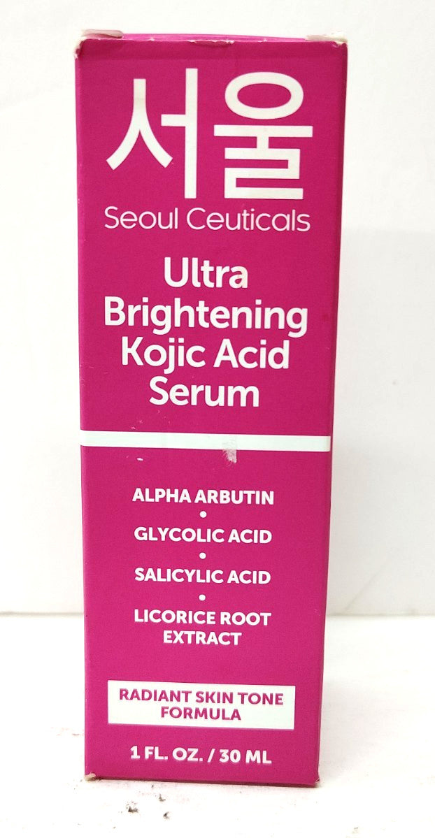Kojic Acid Brightening Serum for Hyperpigmentation & Dark Spots - Vegan, Paraben-Free