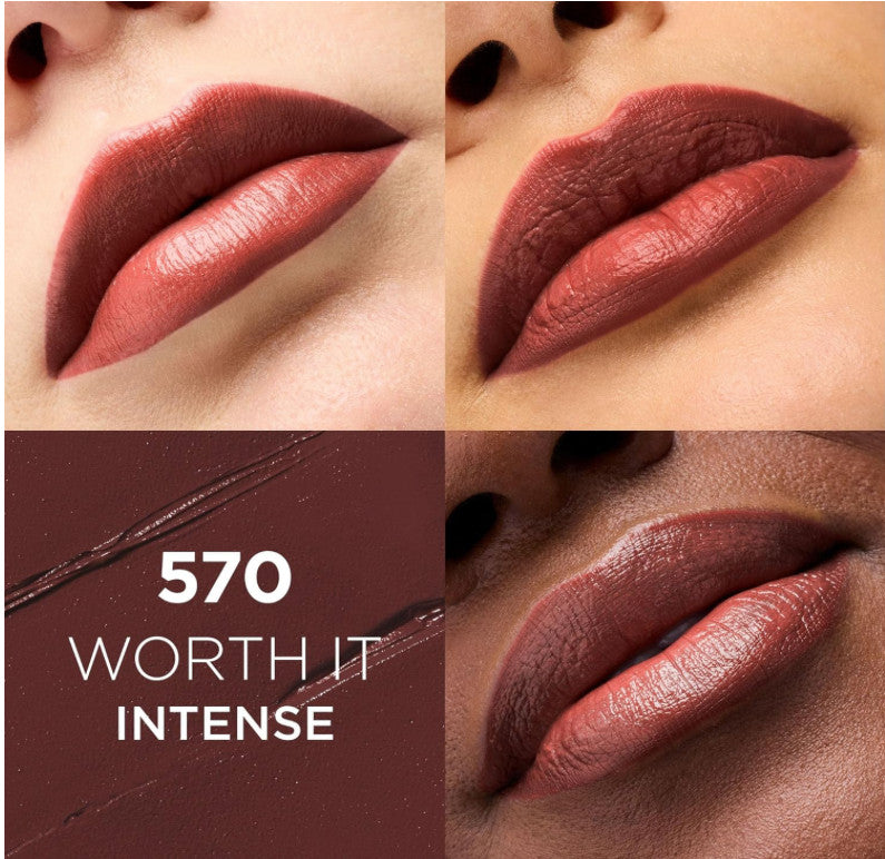 3-Pack Creamy Lipstick Set - Worth It Intense Shade 570