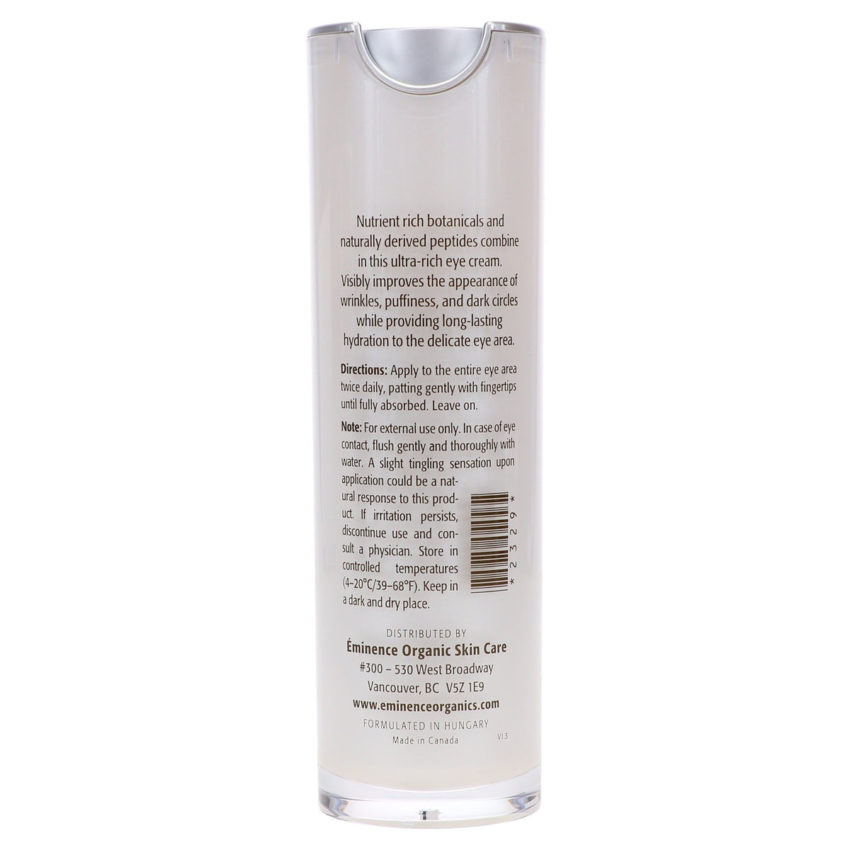 Marine Flower Peptide Eye Cream - Hydrating Anti-Aging 1.05 oz