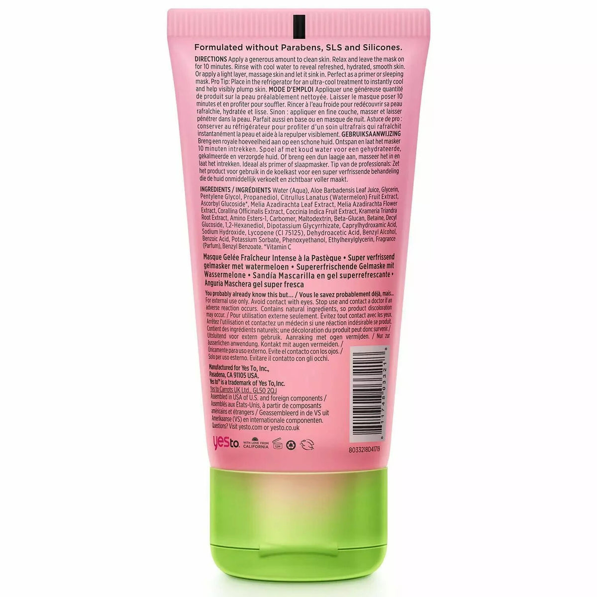 Watermelon Jelly Mask - 3 Pack