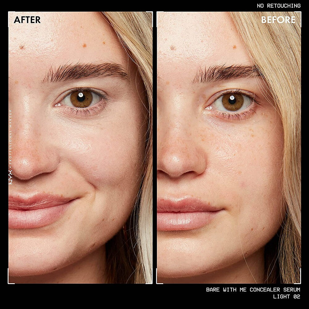 Vegan Concealer Serum with Hydrating Skin-Loving Ingredients - Natural Finish