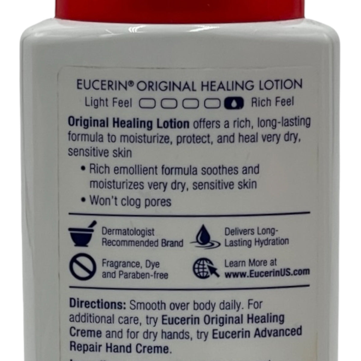 Eucerin Original Healing Lotion 5 oz Fragrance Free Very Dry