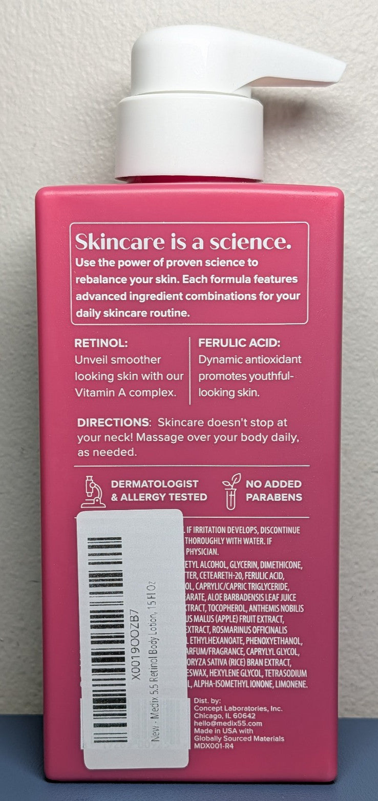 Retinol + Ferulic Acid Age Rewind Body Cream 15 oz