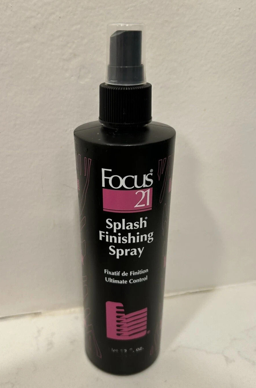 Focus 21 Splash Finishing Spray - Extra Hold, 12 Oz, Hair Styling