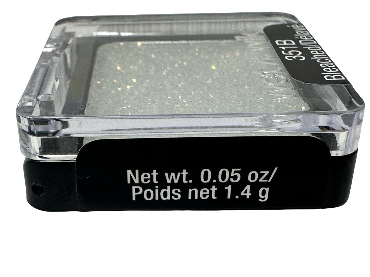 Glitter Eyeshadow Single 351B Bleached - Lot of 11 - Waterproof, Discontinued