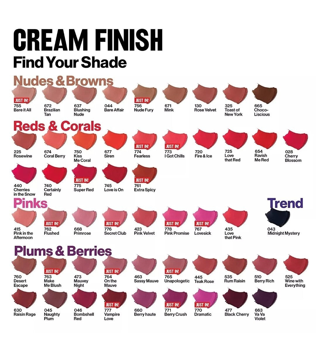 Revlon Super Lustrous Lipstick - Matte, Cream & Pearl Finishes, Multiple Shades