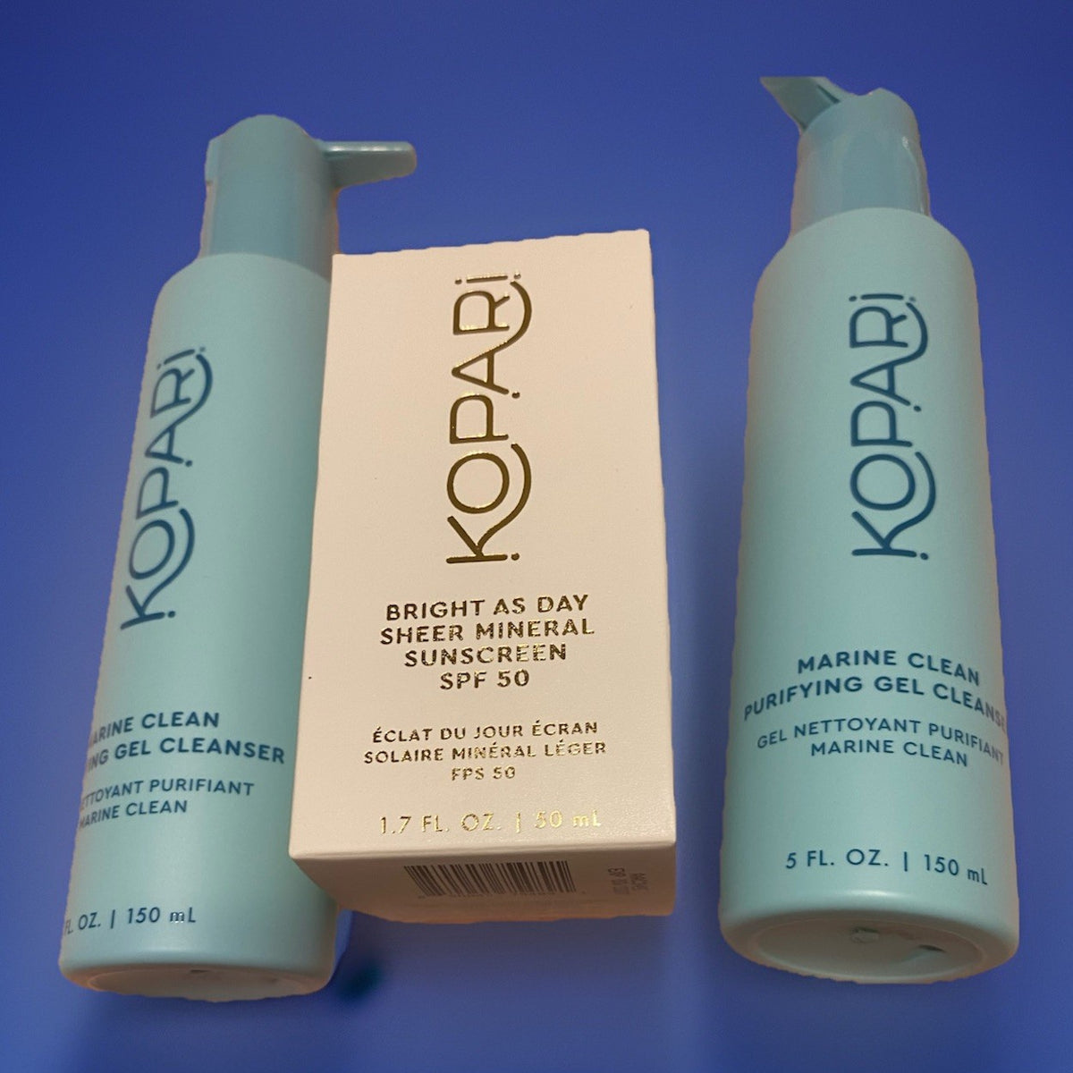 Skincare Bundle with Face Wash and Sunscreen - Full Size