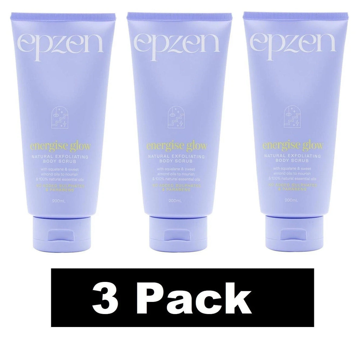 EPZEN natural exfoliating body scrub energise glow - Made in