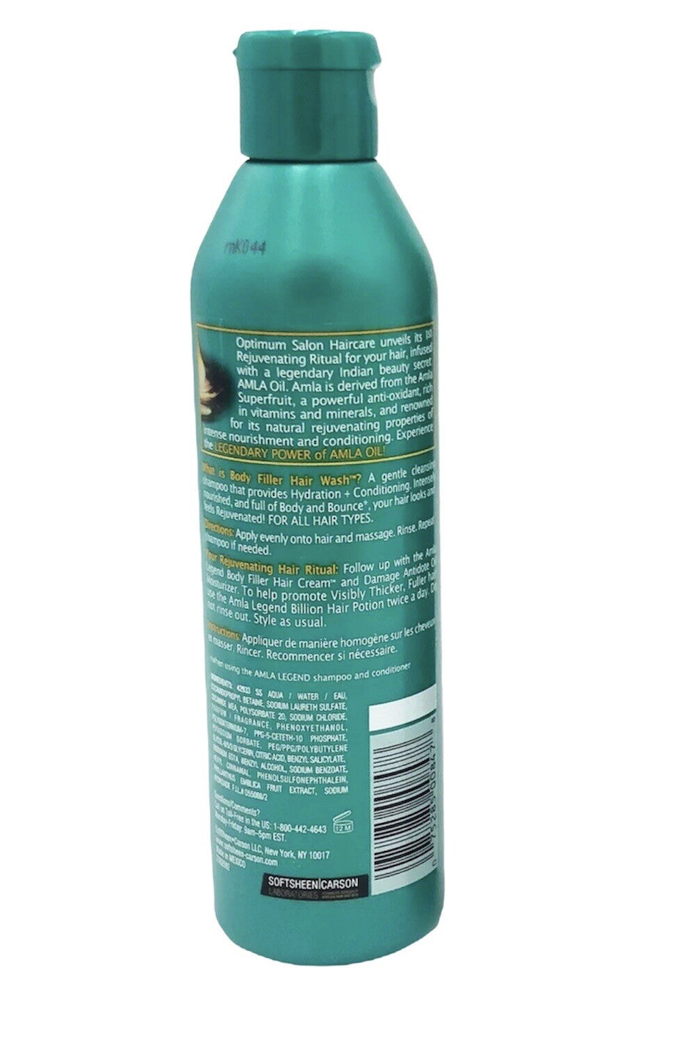 3 Pc Softsheen Amla Legend Body Filler Wash Cream Blow Dry Mousse