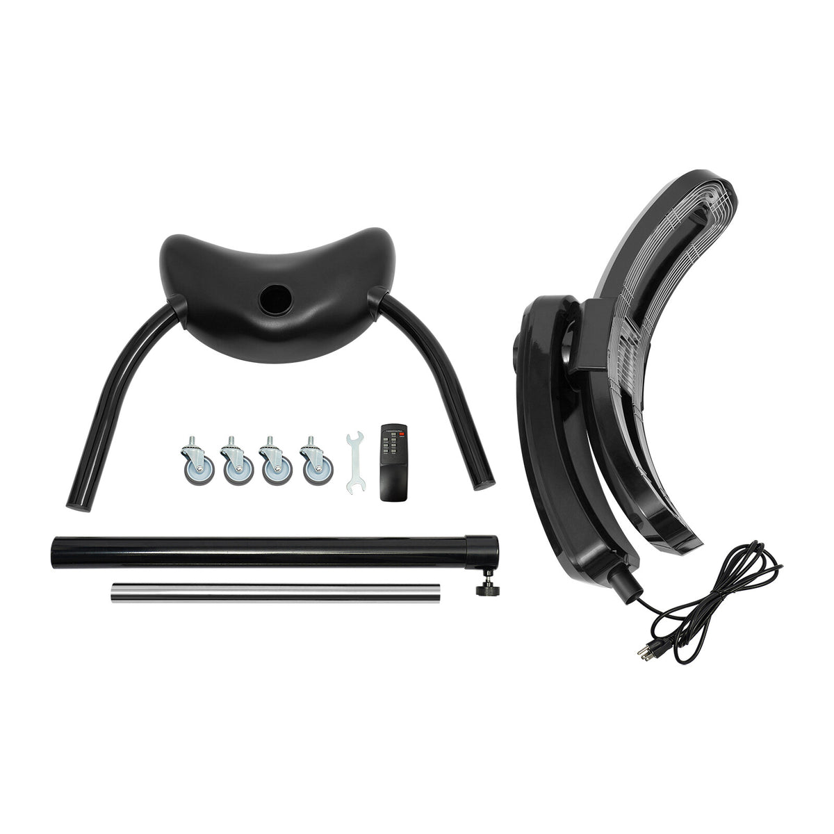 Vertical Hair Dryer Stand 950W Hairdressing Heater for Salon & Styling