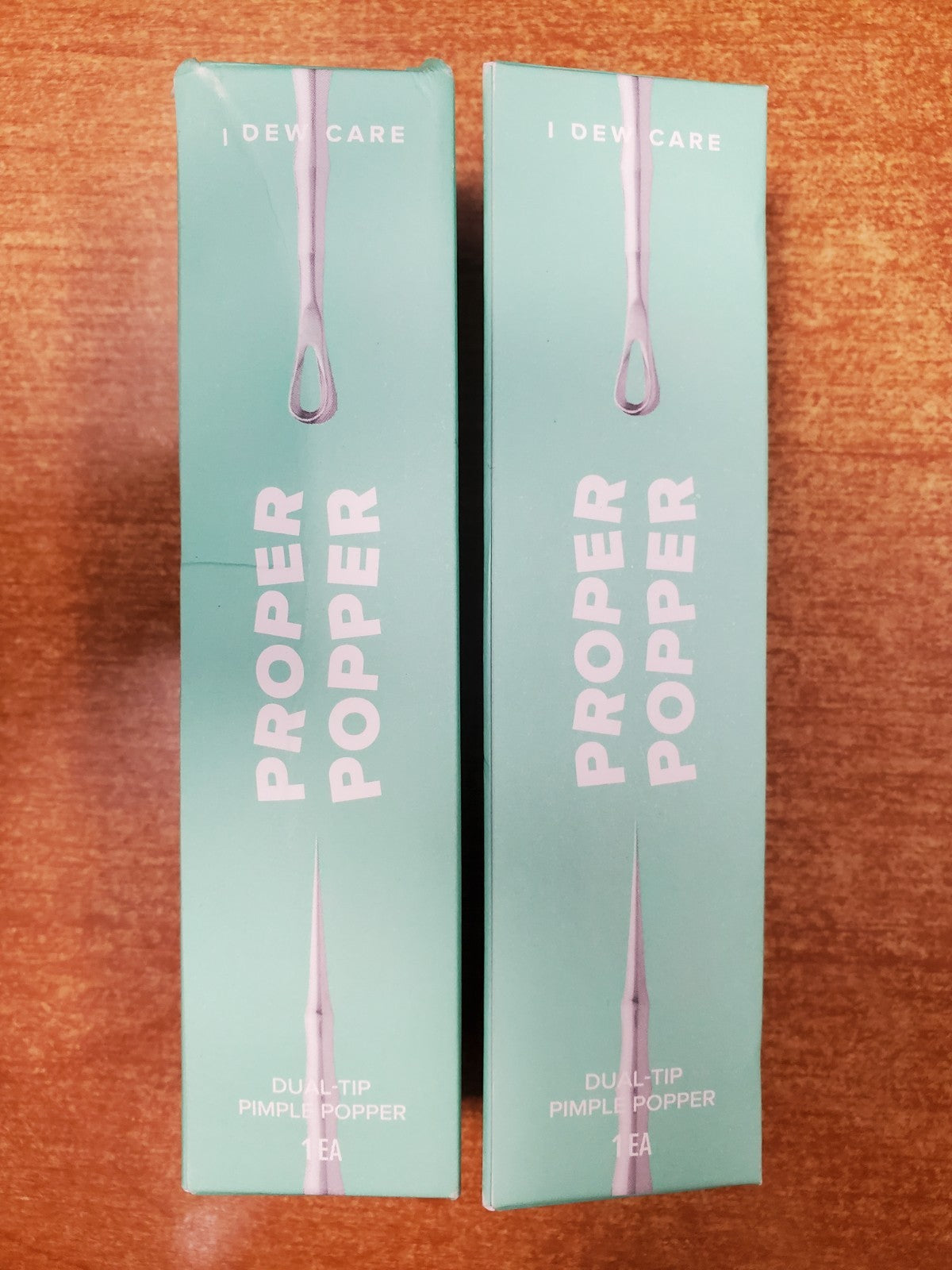 Dual-Tip Stainless Steel Pimple Popper Tool for Blackheads and Blemishes - 2 Pack