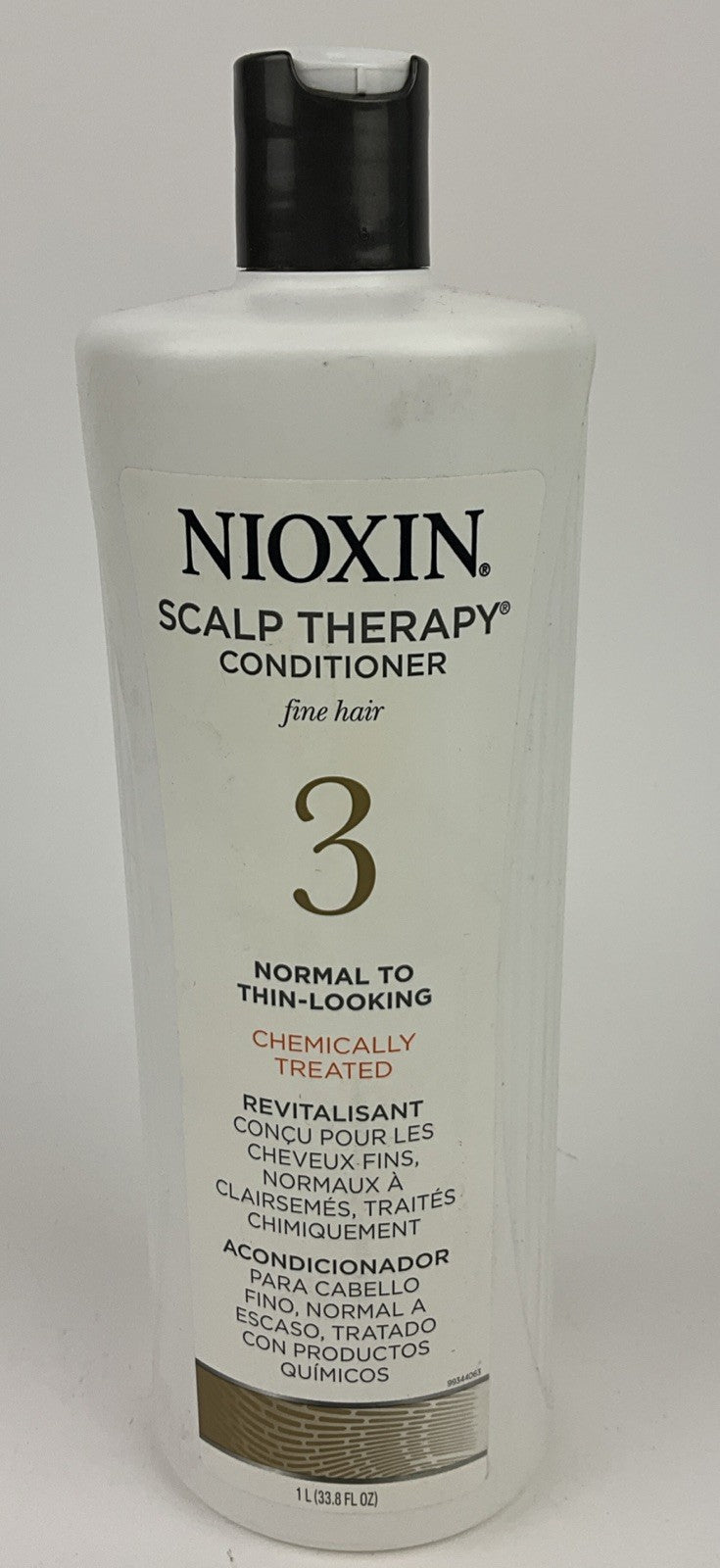 Nioxin System 3 Scalp Therapy Conditioner Normal to Thin Looking 33.8 Fl Oz