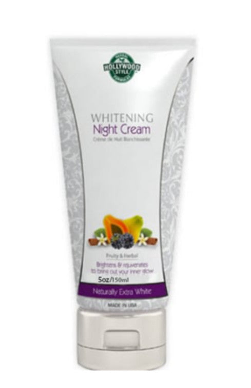 Hollywood Style Whitening Night Cream Brightens & Rejuvenates Out