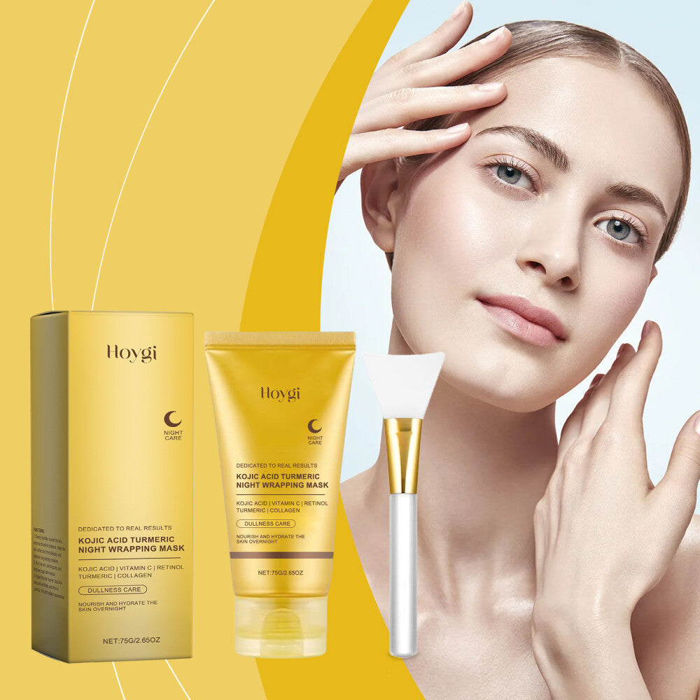 Turmeric Collagen Night Mask for Brightening & Hydration - 75g