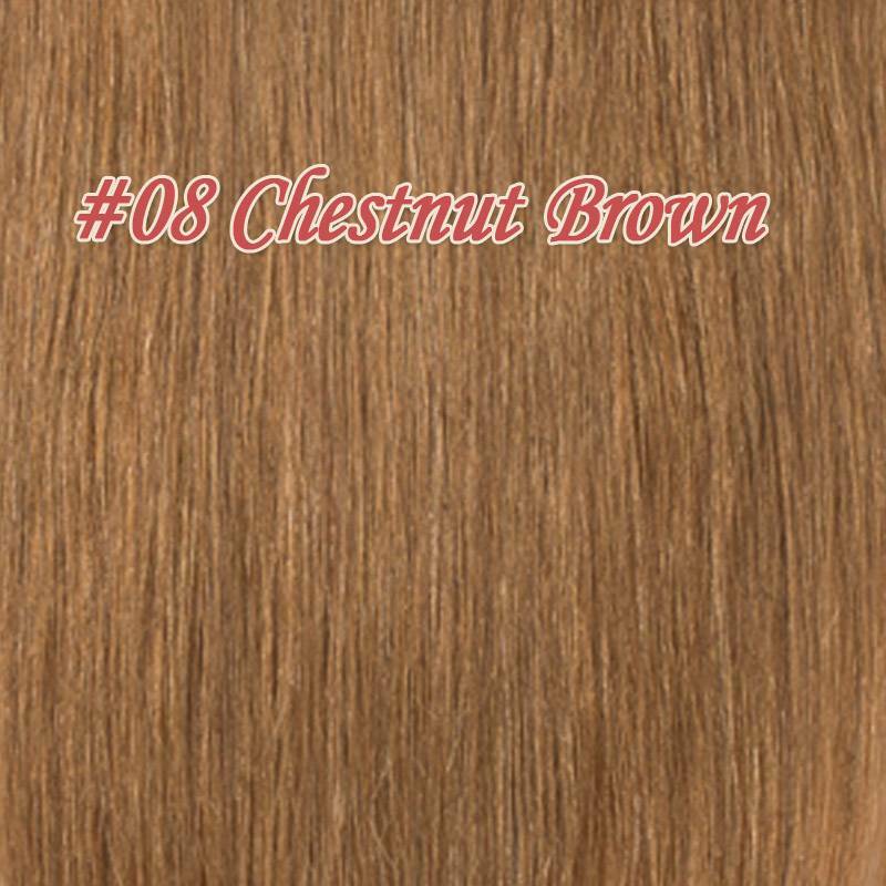 Thick Full Head Clip-In Hair Extensions 100% Human Remy Double Weft 20-22 Inches