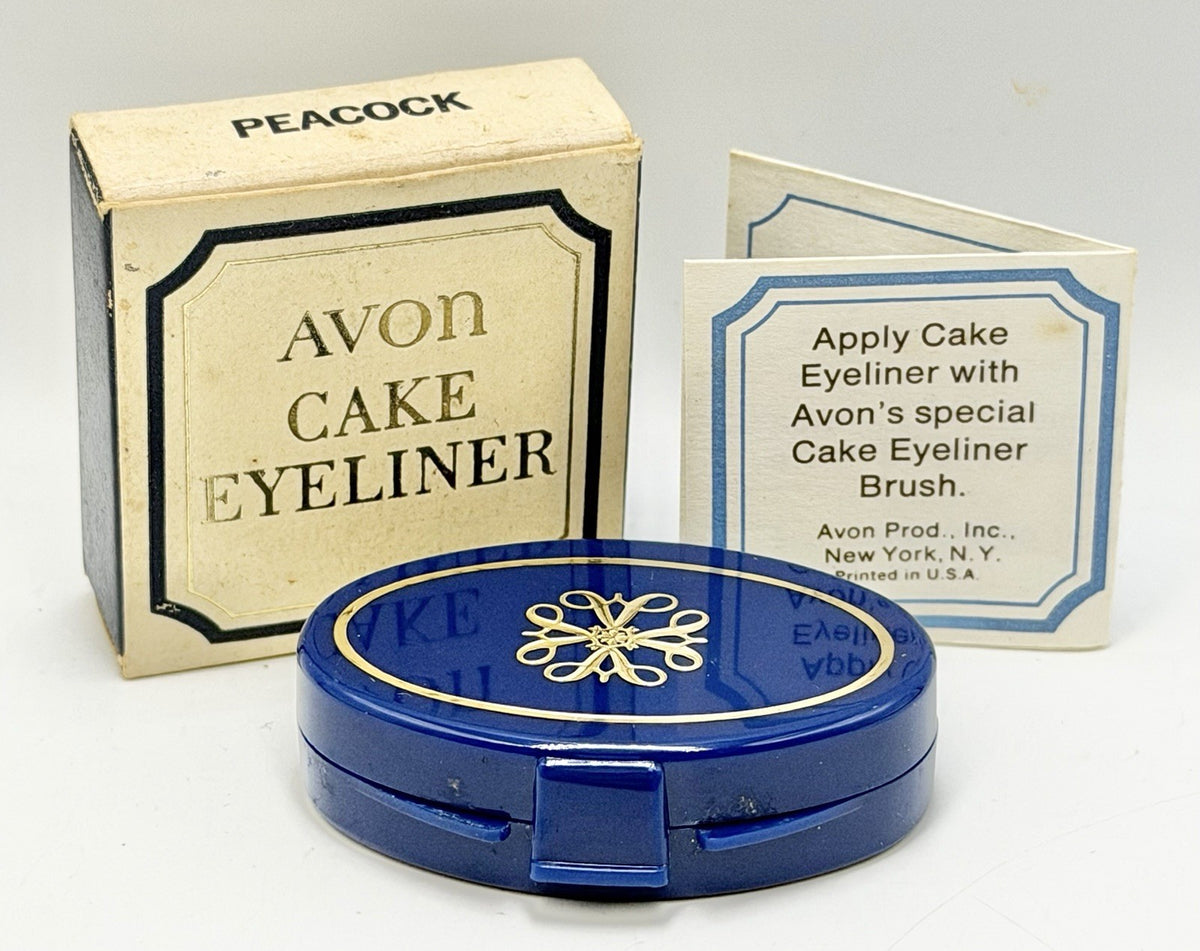 Avon Peacock Cake Eyeliner - Pressed Powder, New In Box