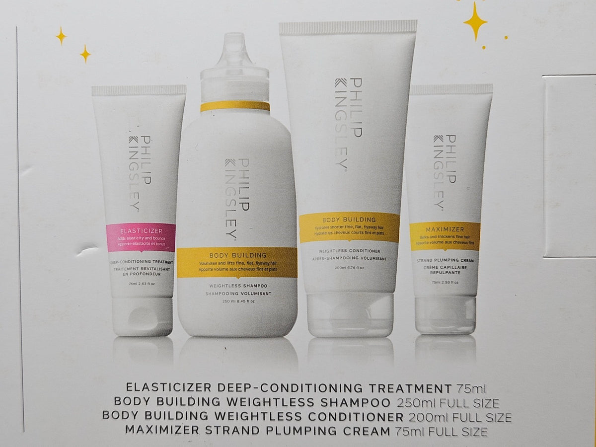 READ AD Philip Kingsley Brilliant Body & Volume Hair Care Set - New